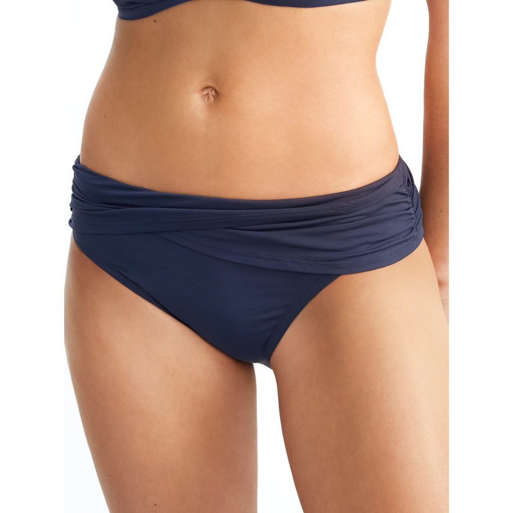 Bleu Rod Beattie James Bonded Sarong Bikini Bottom 12, Navy